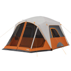 CORE 6-person cabin tent spacious interior for easy movement during camping.
