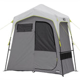 CORE Instant Shower Tent setup shows quick pop-up convenience for campers.