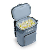 CORE Magnetic Leak-Proof 24-Can Soft Cooler ready for tailgating and picnics.