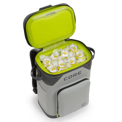 CORE Magnetic Leak Proof Soft Cooler with MAGSNAP seal keeps contents cold during tailgating.