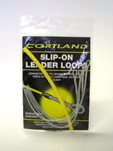 Cortland 601352 Slip-On Leader Loops Braided, Clear, 50-Pound, 4-pack
