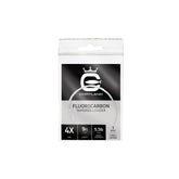 Cortland fluorocarbon tapered leader, 9ft looped, near-invisible underwater performance