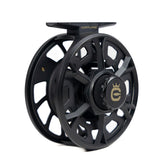 Cortland Guide Series reel with a large arbor for fast line pickup.