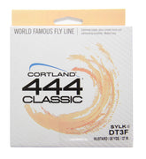 Cortland Line 3 DT Sylk fishing line in mustard color on spool