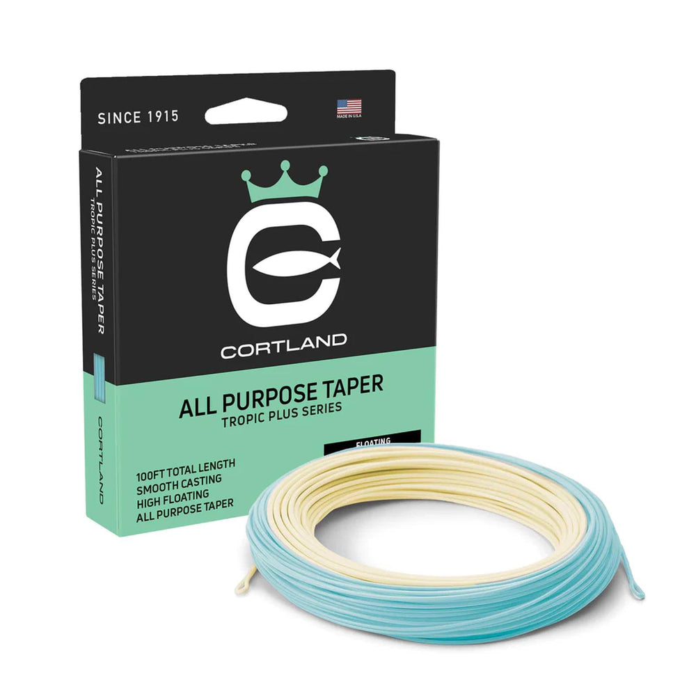 Cortland Tropic Plus WF11F head detail for smooth windy casts