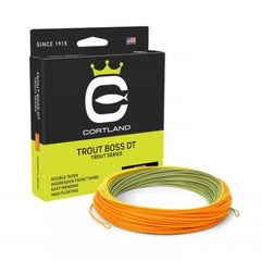 Cortland Trout Boss DT2F fly line front view