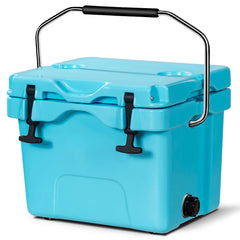 COSTWAY 16-Quart Cooler front view showing portability for outdoor trips