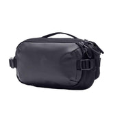 Cotopaxi Allpa X 1.5L hip pack front view for quick on-the-go access.