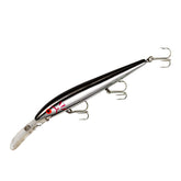 Cotton Cordell Deep Diving Red Fin chrome back lure for deep-water bass strikes.