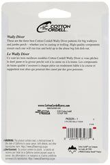 Cotton Cordell Wally Diver 3-pack variation closeup highlights durable finishes.