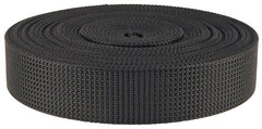 Country Brook Design scuba belt webbing in black, rugged and versatile for heavy-duty belts and gear