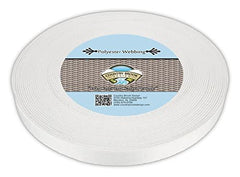 Country Brook Design three-quarter-inch webbing with a smooth sublimation-ready finish for crisp designs