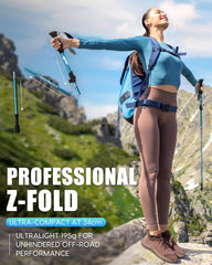 Covacure 7075 aluminum trekking poles deliver durable performance in demanding terrain
