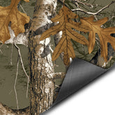 Covertech HD Window Camo on Realtree Edge enables see-through stealth while hunting.