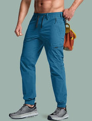 CQR pants with breathable ventilation panels cooling during climbs
