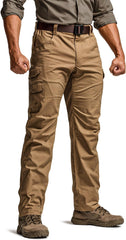 CQR Tac Cougar pants front water-resistant view for outdoor errands and light rain