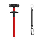 Cracrab 10 inch aluminum fish hook remover tool in red