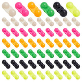 CraftyMelody double rattle beads in six colors attract multiple fish species