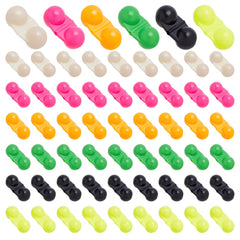 CraftyMelody double rattle beads in six colors attract multiple fish species