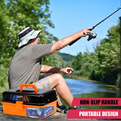 Crankbaits, spoons, and hooks from the 423-piece set