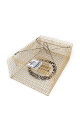 Crayster Lake Trap close-up showing durable 16-gauge steel construction for rugged waters