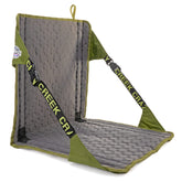 Crazy Creek HEX 2.0 packed and rolled for easy portability.