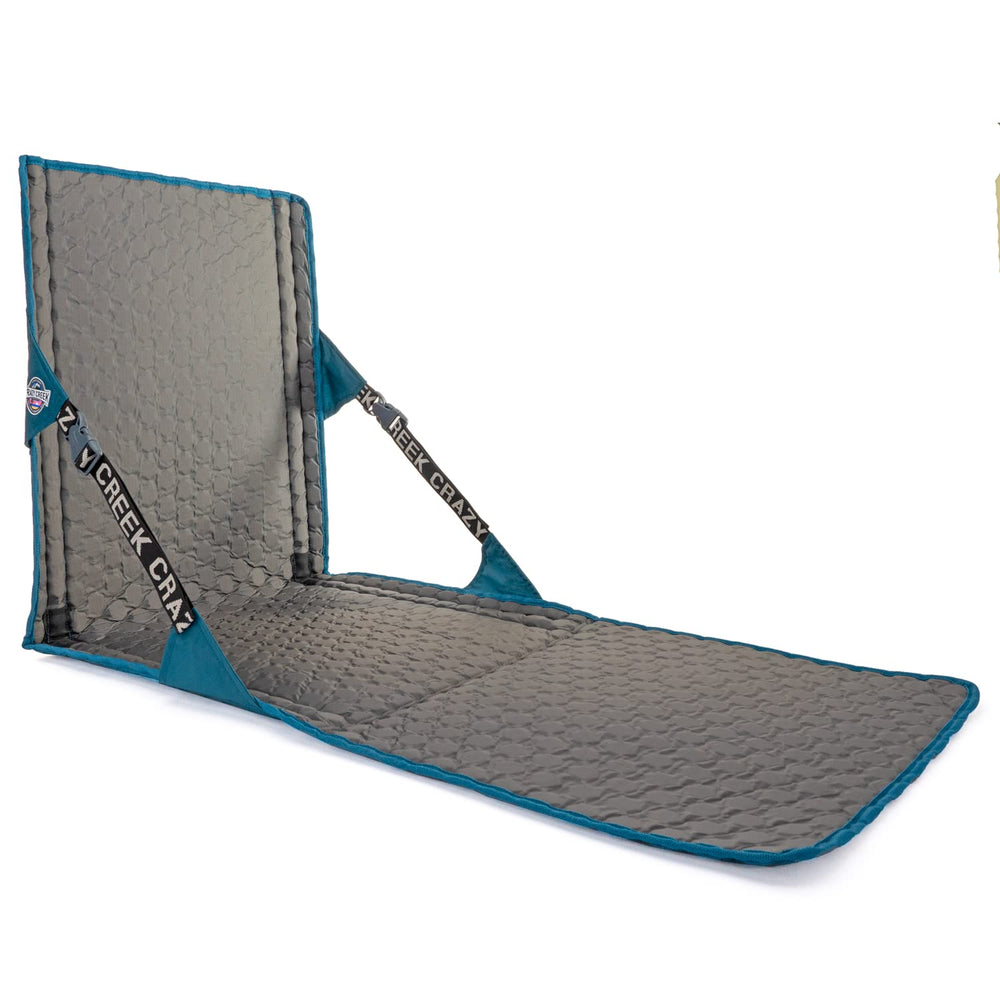Crazy Creek HEX 2.0 PowerLounger rolled for compact backpacking convenience