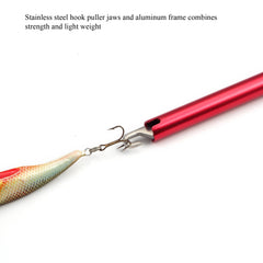 Lightweight, corrosion-resistant red finish detail