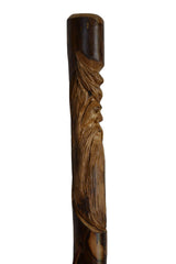 CreationCarvings rubber tip provides stable footing on uneven terrain.