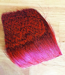 Creative Angler deer hair from the belly, ideal for durable natural fly lures.