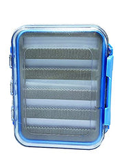 Creative Angler fly box with clear lid, visibility of flies for quick selection.