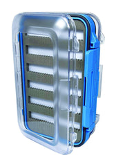Creative Angler fly box waterproof medium double-sided front view with quick fly visibility
