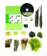 Creative Angler Fly Tying Kit packaging shows a complete beginner-friendly set.