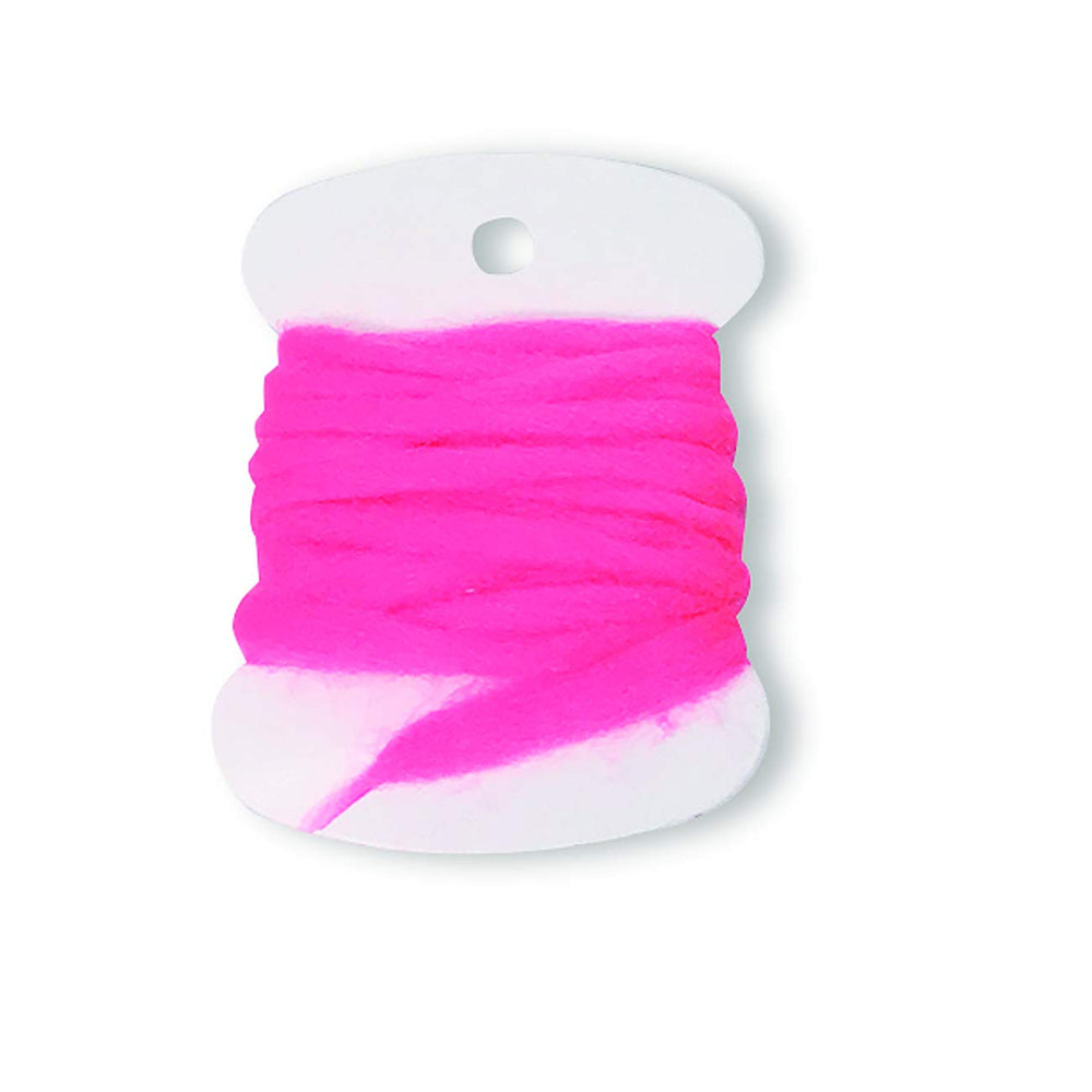 Creative Angler Glo Bug Yarn for glow fly tying, elevating visibility and appeal.