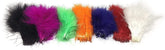 Creative Angler marabou feathers in chartreuse for lifelike tails and wings in wet flies
