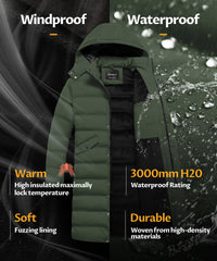 CREATMO US detachable hood feature; customizable winter protection.