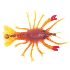 Creme Baby Crawfish 5160-22 lure attracts fish with realistic movement and color.
