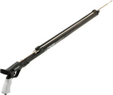 Cressi Comanche Rail 75 barrel close-up highlighting anti corrosion aluminum.
