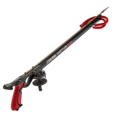 Cressi Cherokee Fast 90 cm speargun with black anticorodal barrel and spear guide