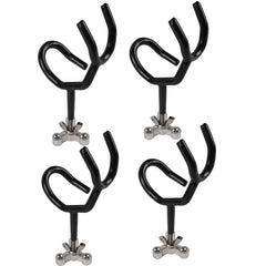 Crisscross design enabling multiple rods in compact space