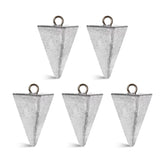 Croch Pyramid Sinker 1oz for saltwater fishing