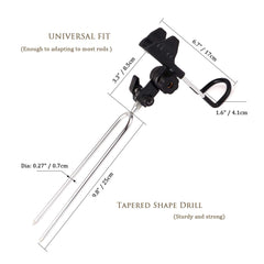 Adjustable angle and direction feature with dentate groove