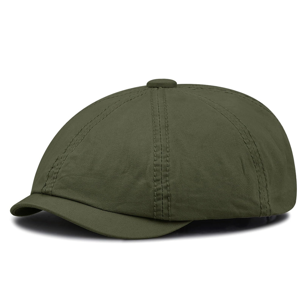 Croogo Cabbie Ivy driving hat green front view
