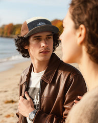 Unisex Croogo corduroy hat - side profile display