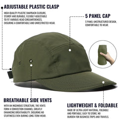 Breathable crown with eyelets for airflow