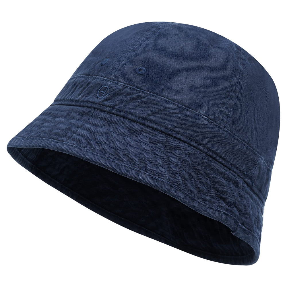 Croogo blue GD69 retro rollable bucket hat - front view