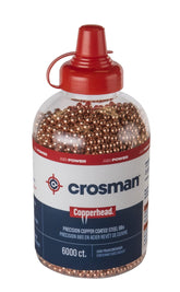 Crosman Copperhead BBs in EZ-Pour bottle for quick reloads.