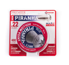 Crosman LPPH2 Premier .22 Piranha precise-penetration design supports steady performance