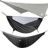 CROSSHIP camping hammock with mosquito net offers bug-free lounging outdoors