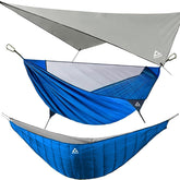 CROSSHIP camping hammock with mosquito net provides bug-free comfort on the trail
